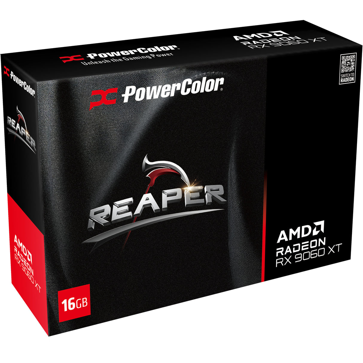 Carte graphique Powercolor Radeon RX 9060 XT Reaper 16G (2x Display Port, 1x HDMI)