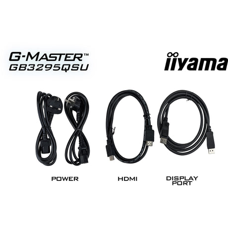 Moniteur de jeu Iiyama G-Master Red Eagle GB3272QSU-B1 31,5 (noir (mat), 180 Hz, HDMI, DisplayPort, USB, audio)