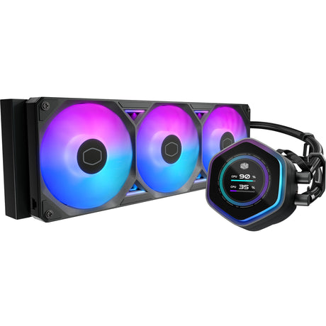 Cooler Master MasterLiquid 360 Atmos II LCD ARGB Refroidissement par eau (Noir)