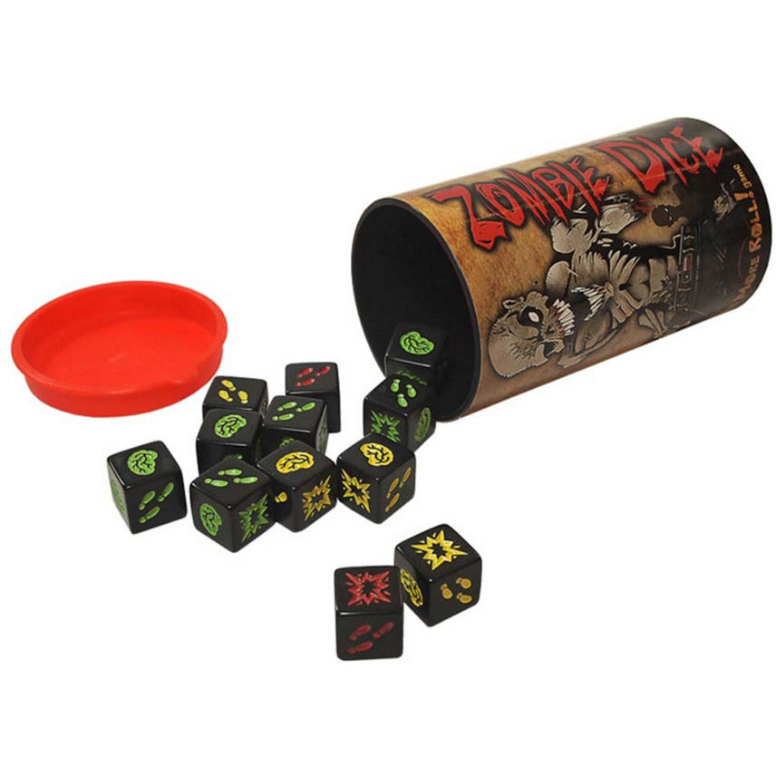 Steve jackson games zombie dice jeu de dés (anglais, 2 - 8 joueurs, 10 - 20 minutes, à partir de 10 ans)