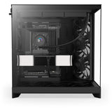 Boîtier tour midi Nzxt h9 flow (noir (mat) | 2x USB-A | 1x USB-C | verre trempé)