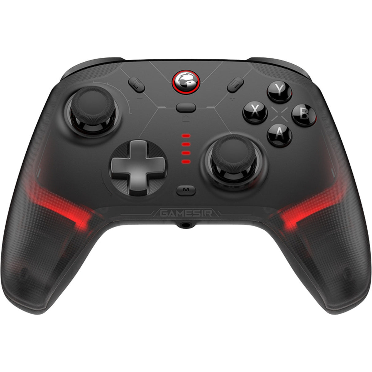 Manette multiplateforme Gamesir Cyclone 2 - Shadow Black (Noir Rouge, USB 2,4 GHz Bluetooth, Switch, Android, iOS, PC)