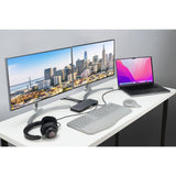 Station d'accueil Kensington SD5760t (argent noir, Thunderbolt 4, USB-C, USB-A, HDMI, PD)