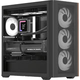 Boîtier mini tour Aerocool b301a (noir | 1x USB-A | 1x USB-C | RVB)