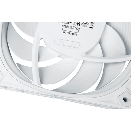 Soyez silencieux! Ventilateur de boîtier Silent Wings Pro 4 PWM (blanc, 120 x 120 x 25 mm)