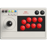 Manette de jeu arcade stick 8bitdo (gris)