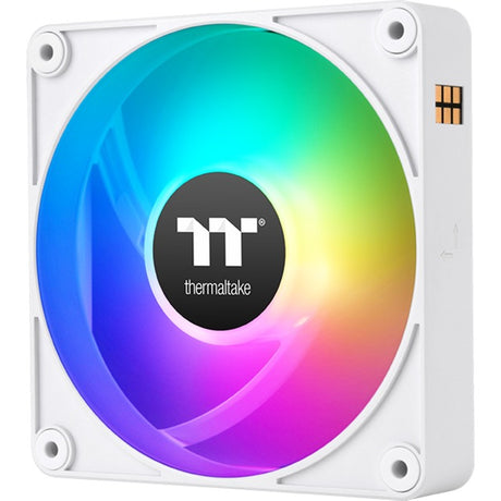 Thermaltake ct120 ex reverse argb sync ventilateur de refroidissement PC neige (pack de 3 ventilateurs) ventilateurs de boîtier (blanc, 3 pièces, 120 x 120 x 25 mm, pwm)