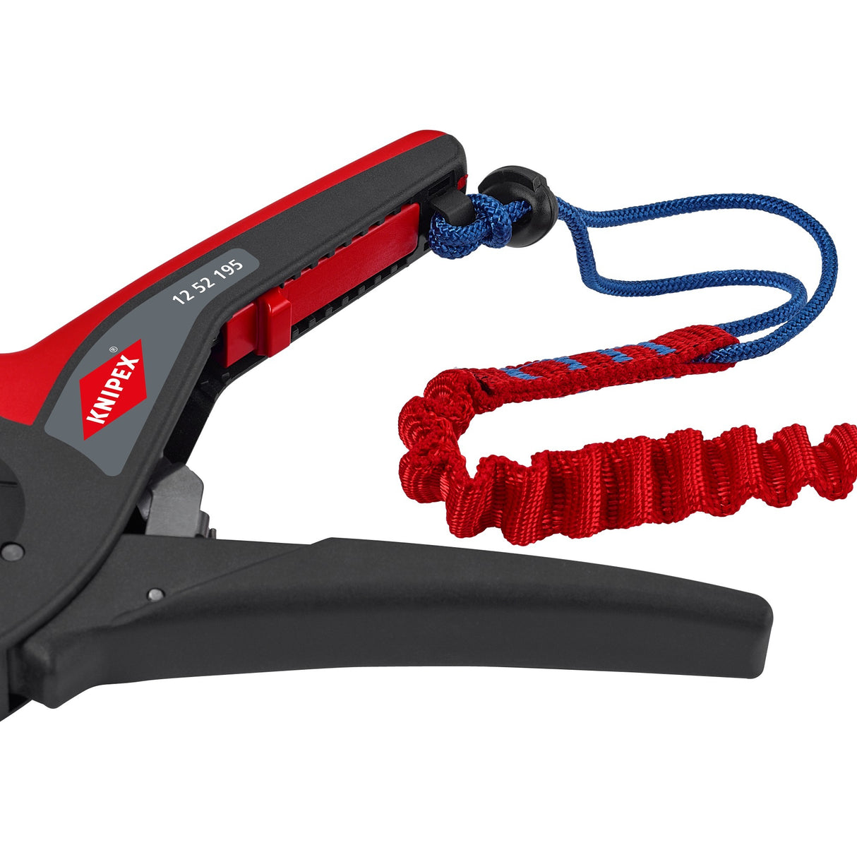 Pince à dénuder automatique Knipex | longueur 195 mm | 0,08-16 (AWG 28-5) mm² | 1 pièce - 12 52 195 - 12 52 195