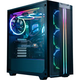 Soyez silencieux! ventilateurs de boîtier Light Wings PWM RVB (noir, 3 pièces, 140 x 140 x 25 mm)