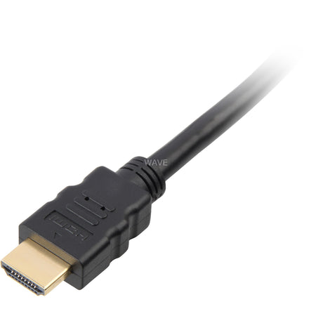 Câble Sharkoon HDMI > DVI-D (24+1) (noir, 1 mètre)