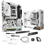 Carte mère Asrock B850 Steel Legend WiFi Socket AM5 (RAID, 2,5 Go-LAN, WiFi 7, BT, Son, ATX)
