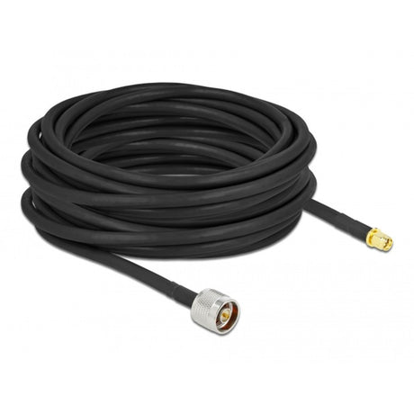 Delock câble d'antenne n fiche > fiche SMA lmr cfd300 (noir, 10 mètres)
