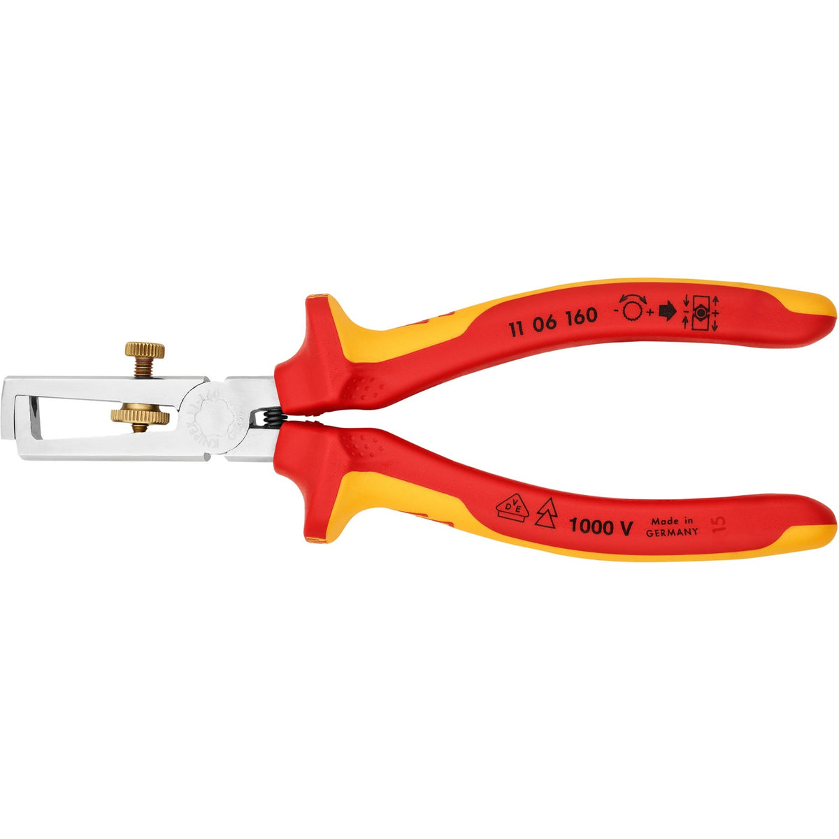 Pince à dénuder Knipex vde 1106160
