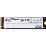 Patriot vp4300l1tbm28h viper vp4300 lite ssd, 1 to, m.2 2280, pcie gen4 x4, 7 400 mo s, 800 000 iops