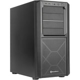 Boîtier tour midi Silverstone sst-sed1-b (noir | 2x USB-A | 1x USB-C)