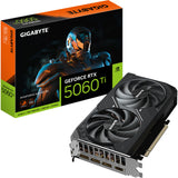 Carte graphique Gigabyte Geforce RTX 5060 Ti Windforce Max OC 8G (DLSS 4, 3x Display Port, 1x HDMI 2.1)