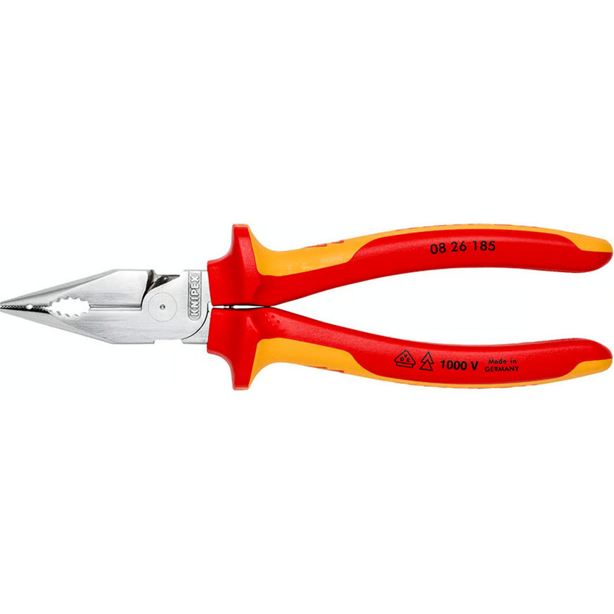 Knipex pince universelle pointue pince universelle (rouge jaune)