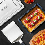 Ooni pan pizza spatule grill couverts (argent noir)