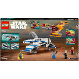 Lego Star Wars - Jouet de construction New Republic e-wing contre le Starfighter de Shin Hati (75364)