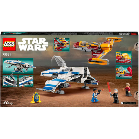 LEGO LEGO Star Wars 75364 Republic E-wing contre le spatial Starfighter de Shin Hati