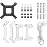 Refroidissement par eau Deepcool lt360 argb (blanc, connecteur de ventilateur PWM à 4 broches)