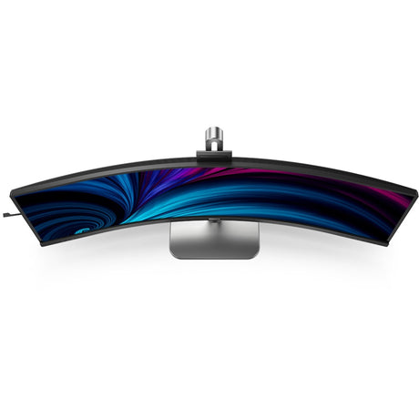 Moniteur ultra-large incurvé Philips 49b2u6900ch 48,8 (gris foncé argent, 2x HDMI, port d'affichage, 4x USB-A, 3x USB-C, RJ-45)