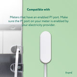 Interface de compteur électrique Ty frient 2, économie d'énergie p1 (blanc, zigbee 3.0)