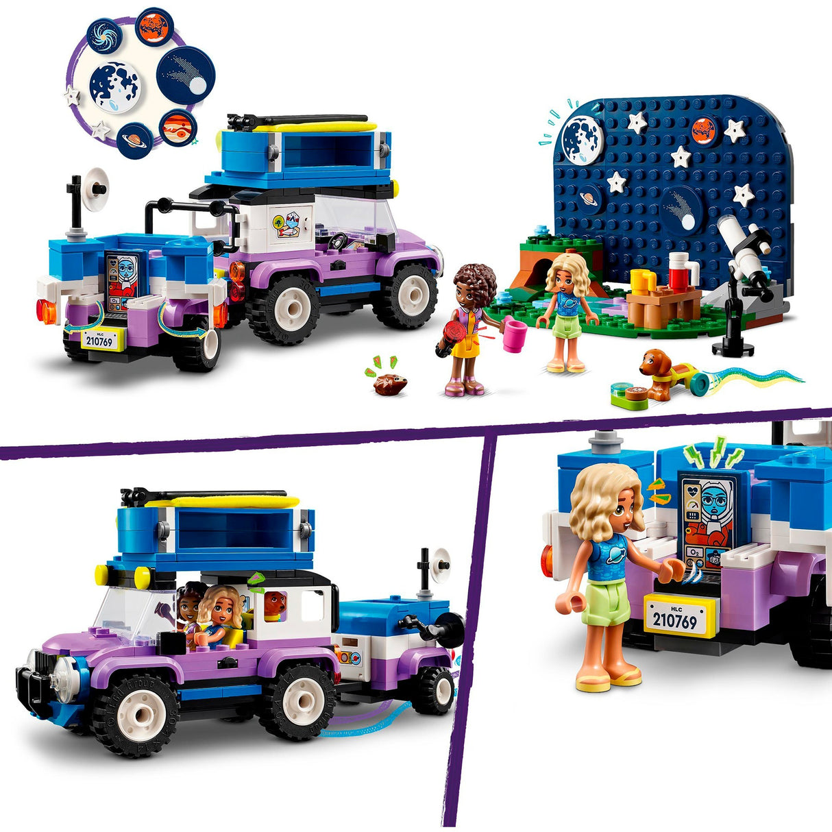 LEGO LEGO Friends 42603 Véhicule de camping astronomique