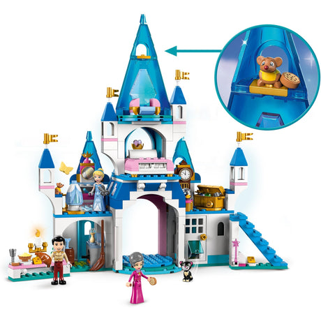 LEGO LEGO Princess 43206 Le château de Cendrillon et le prince