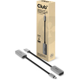 Adaptateur actif Club 3D USB Type C - DP1.4 (Gris)