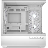 Boîtier mini tour Sharkoon mk6 rgb (blanc | 2x usb-a | 1x usb-c | rgb | verre trempé)