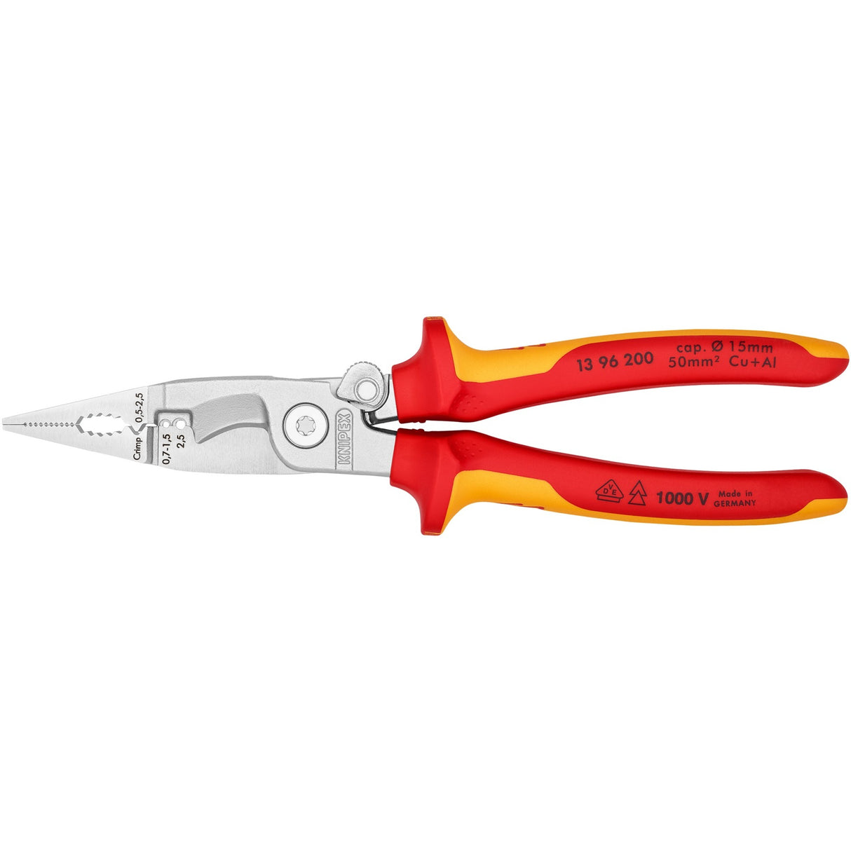 Pince d'installation électrique Knipex vde 1396200
