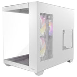 Boîtier tour midi Antec cx800 argb (blanc | 2x usb-a | verre trempé)