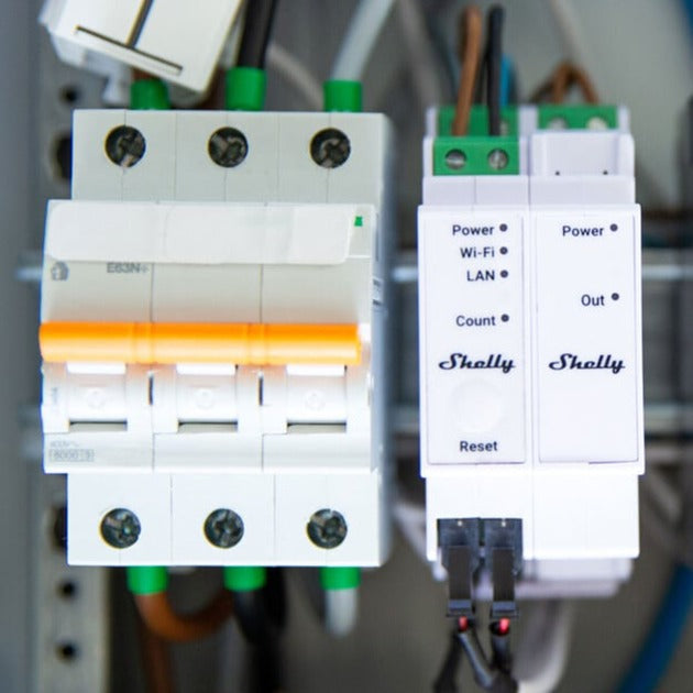 Module complémentaire de commutation Shelly 3em