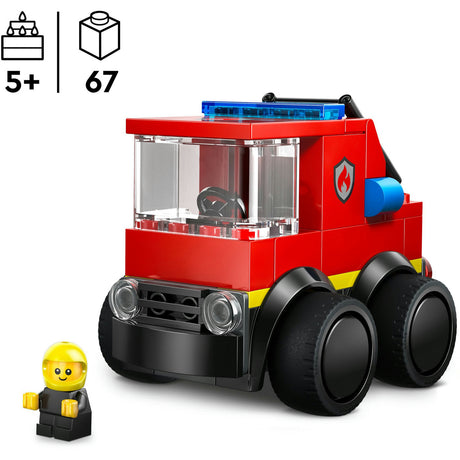 Lego city brick monte 60482 véhicules camion de pompiers | 2 pièces