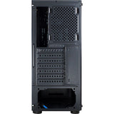 Boîtier tour midi Inter-tech cxc2 (noir | 3x usb-a | fenêtre)