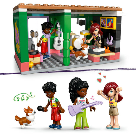 LEGO Friends 42653 magasin de musique et appartement