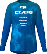 Cube rookie x action team - maillot vtt manches longues enfant