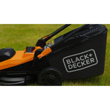 Tondeuse à gazon Black+decker 34cm largeur de coupe 1400w bemwp340-qs
