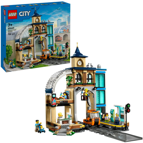 Lego city 60469 la gare centrale