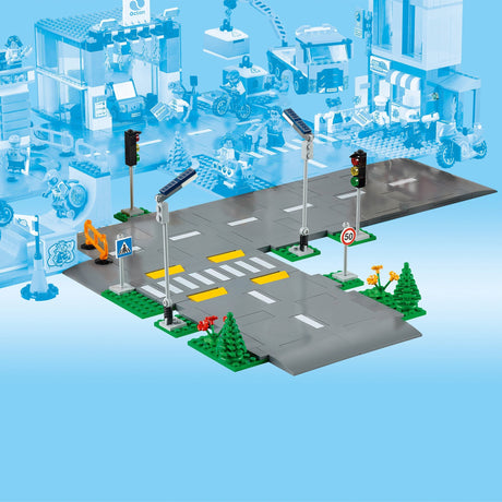 Plaques routières Lego city 60304