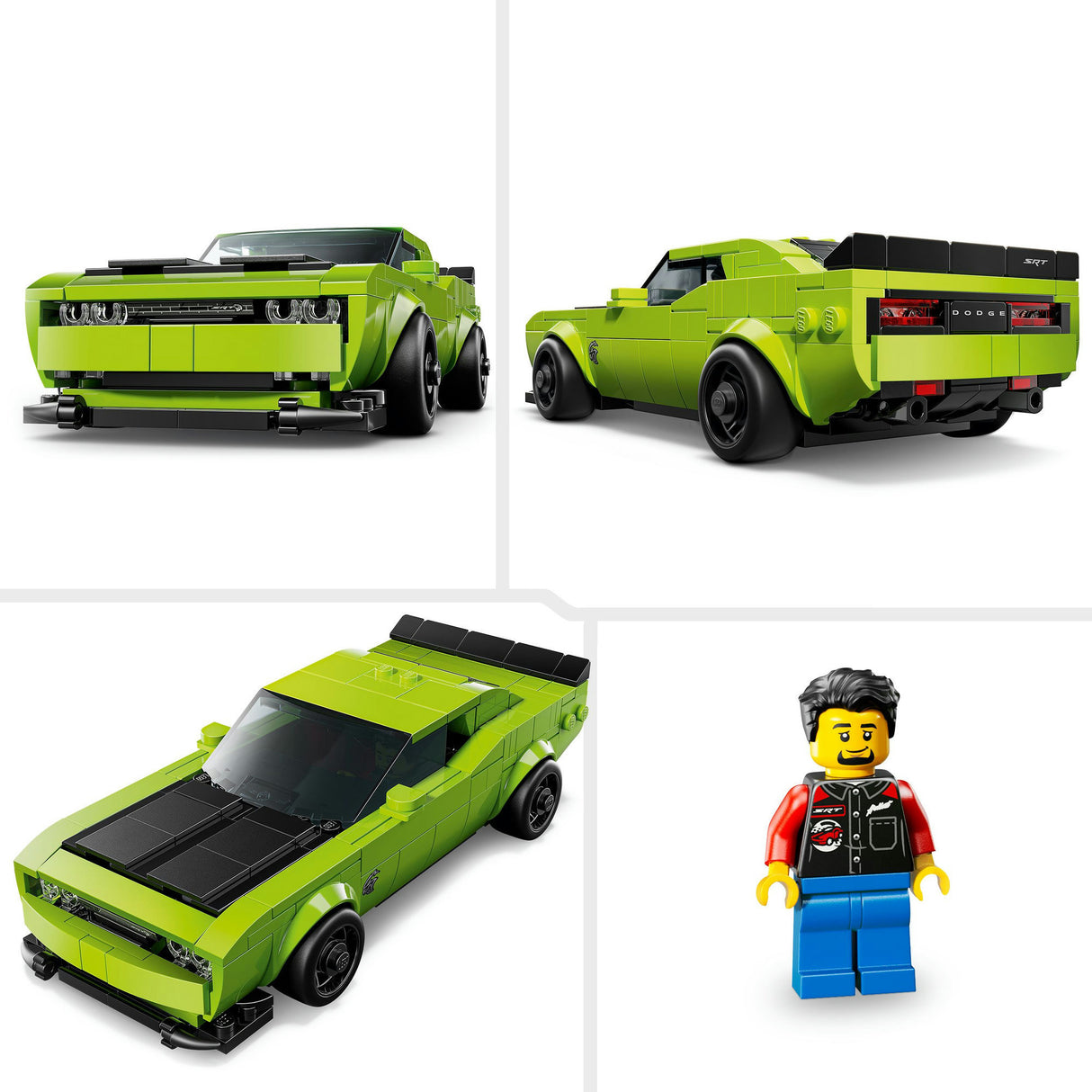 Lego ® Speed Champions Dodge Challenger SRT Hellcat Voiture de sport - 77237