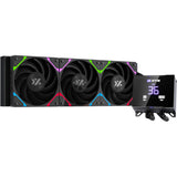 Xyz pc gear hydrotemp aio 360 refroidissement par eau (noir, argb, pwm)