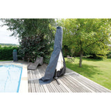 Couverture de meubles de jardin nature pour le parasol debout (petit)