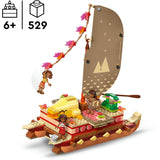 Lego Disney Princess 43270 Le canoë d'aventure de Vaiana