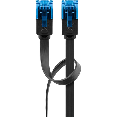 Câble plat Goobay cat 6a u utp (noir, 20 mètres)