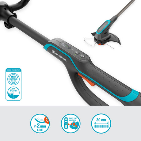 Gardena tondeuse powertrim 3018v p4a solo