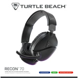 Turtle Beach Ear Recon 70p Black (2024)