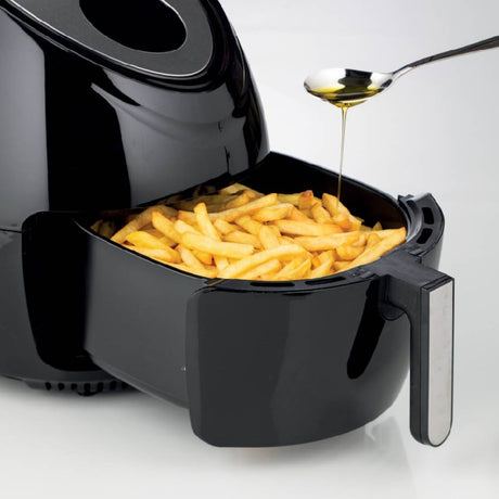 Friteuse à air chaud Ariete Airy Fryer XXL (noir, 2,5 kg | 5,5 litres)
