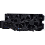 Refroidissement par eau Alphacool eisbaer 360 (noir, connecteur de ventilateur PWM à 4 broches)